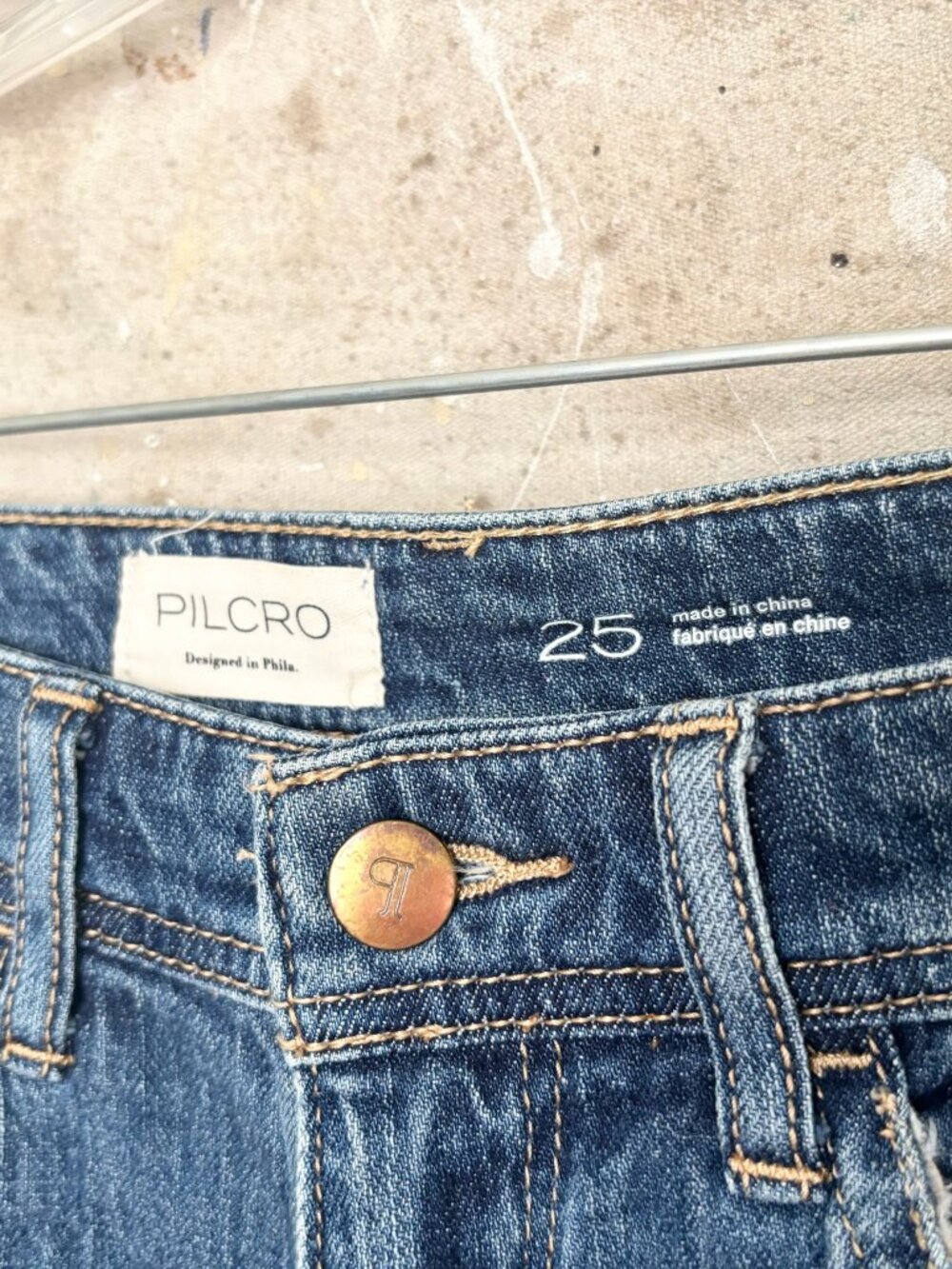 Anthropologie Pilcro Finished Hem Denim Shorts - Picture 2 of 4